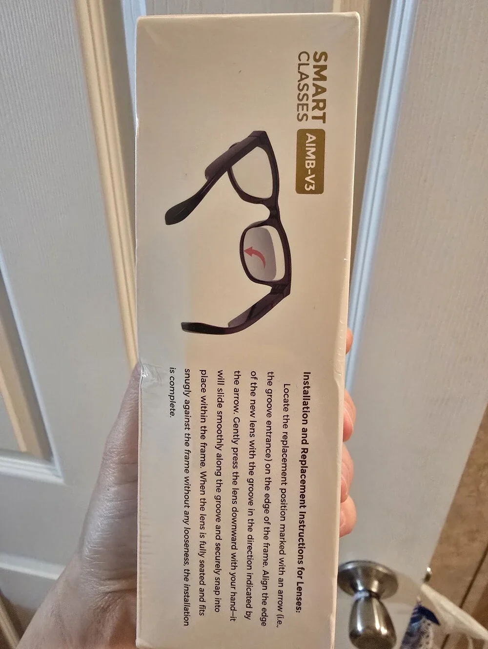 Black Smart Glasses with Audio